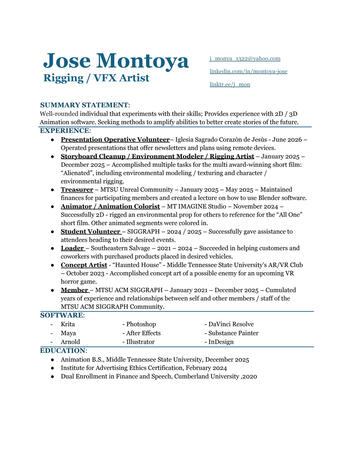 Resume