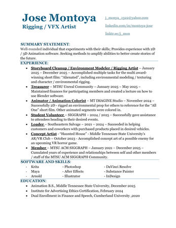 Resume